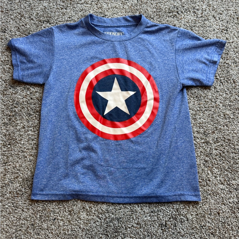 Marvel Kids Blue Graphic Tee
